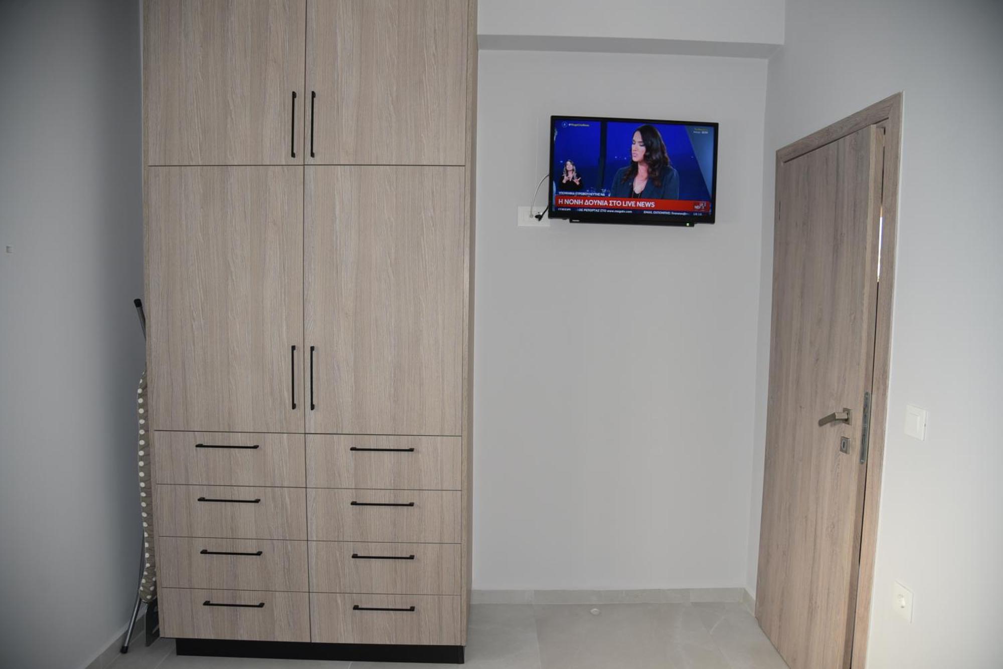 Pirgos Deluxe Apartment - Private Parking Кісамос Екстер'єр фото