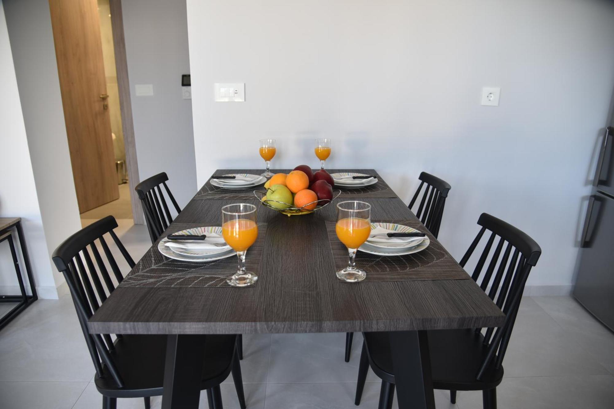 Pirgos Deluxe Apartment - Private Parking Кісамос Екстер'єр фото