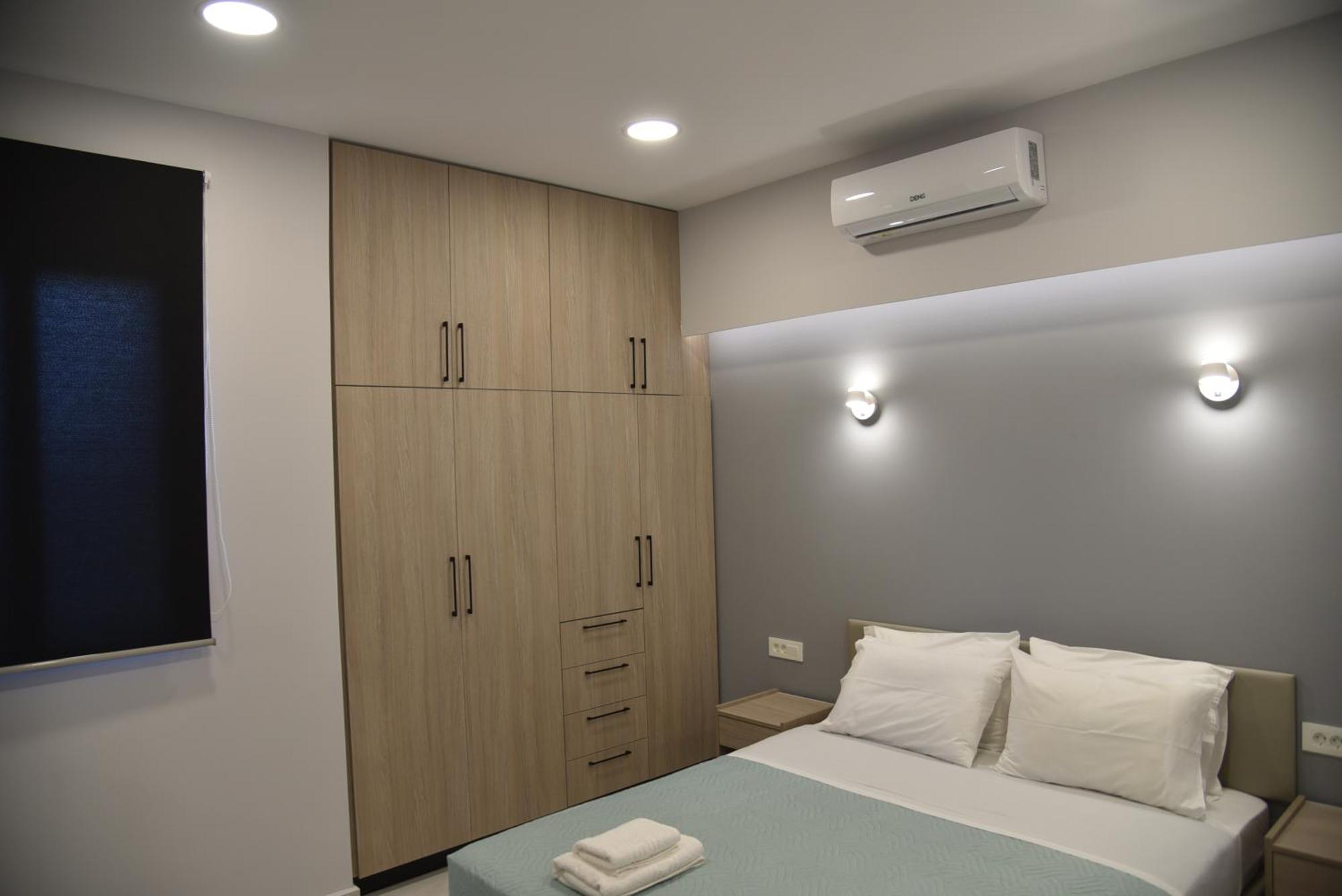 Pirgos Deluxe Apartment - Private Parking Кісамос Екстер'єр фото